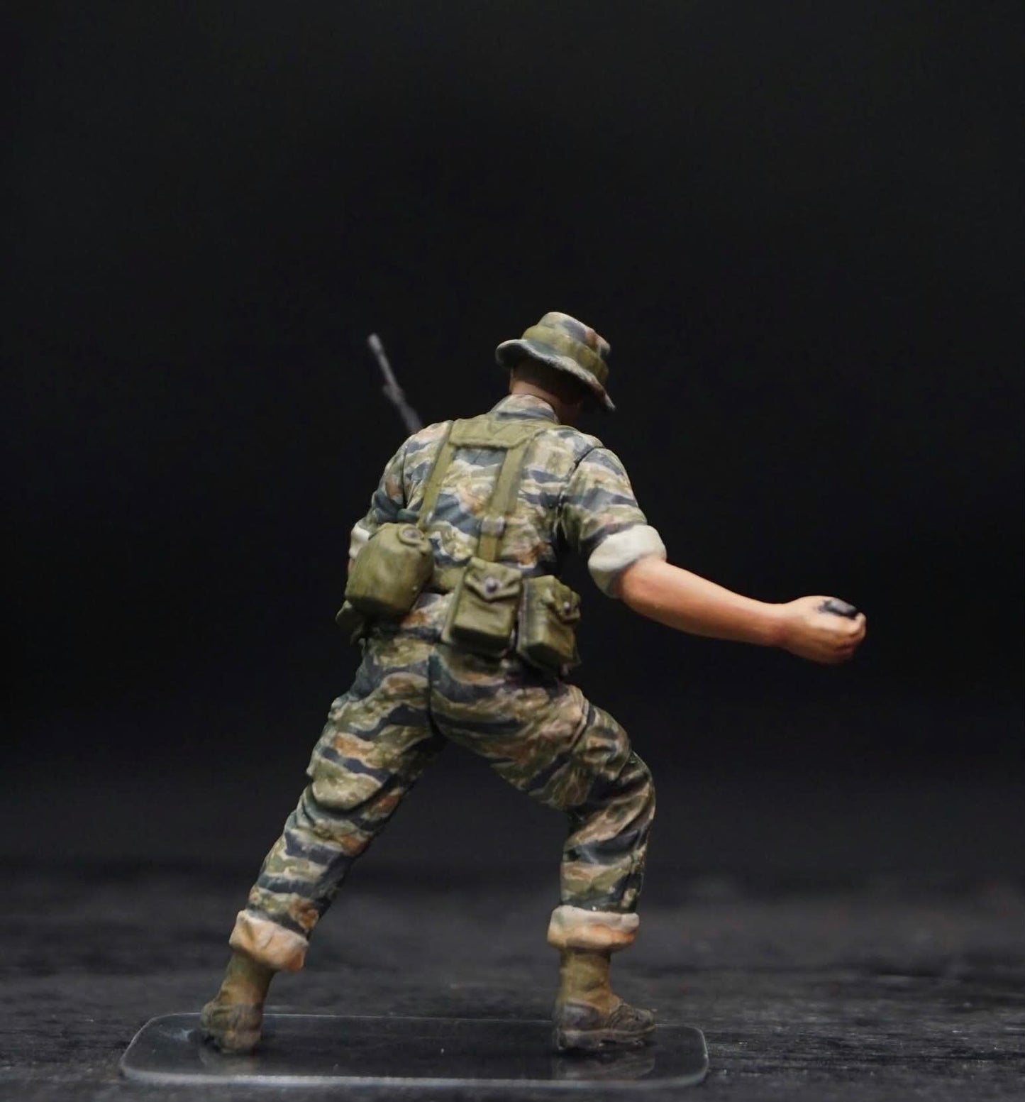 1/35 US Special Forces Green Berets Resin Figures Vietnam War Hand Painted Diorama Set