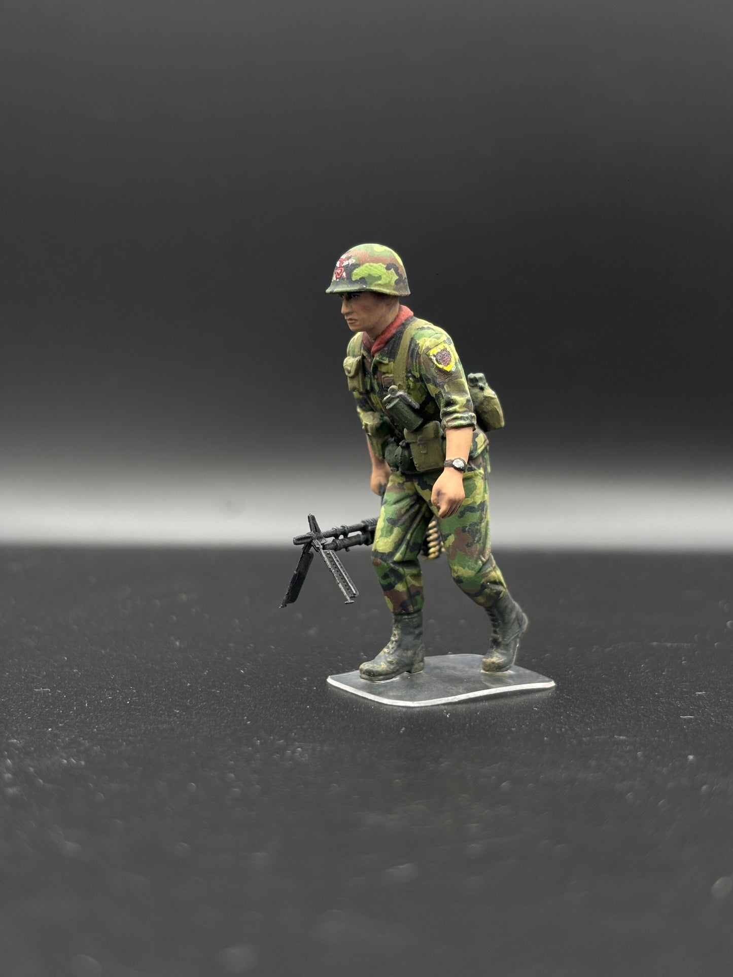1/35 Vietnam War ARVN Rangers Figure Set, Hand Painted South Vietnamese Soldiers, Saigon 1968 Military Diorama, 4 Figures