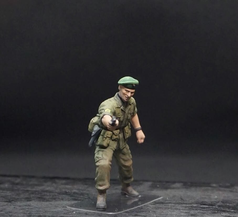1/35 US Special Forces Green Berets Resin Figures Vietnam War Hand Painted Diorama Set