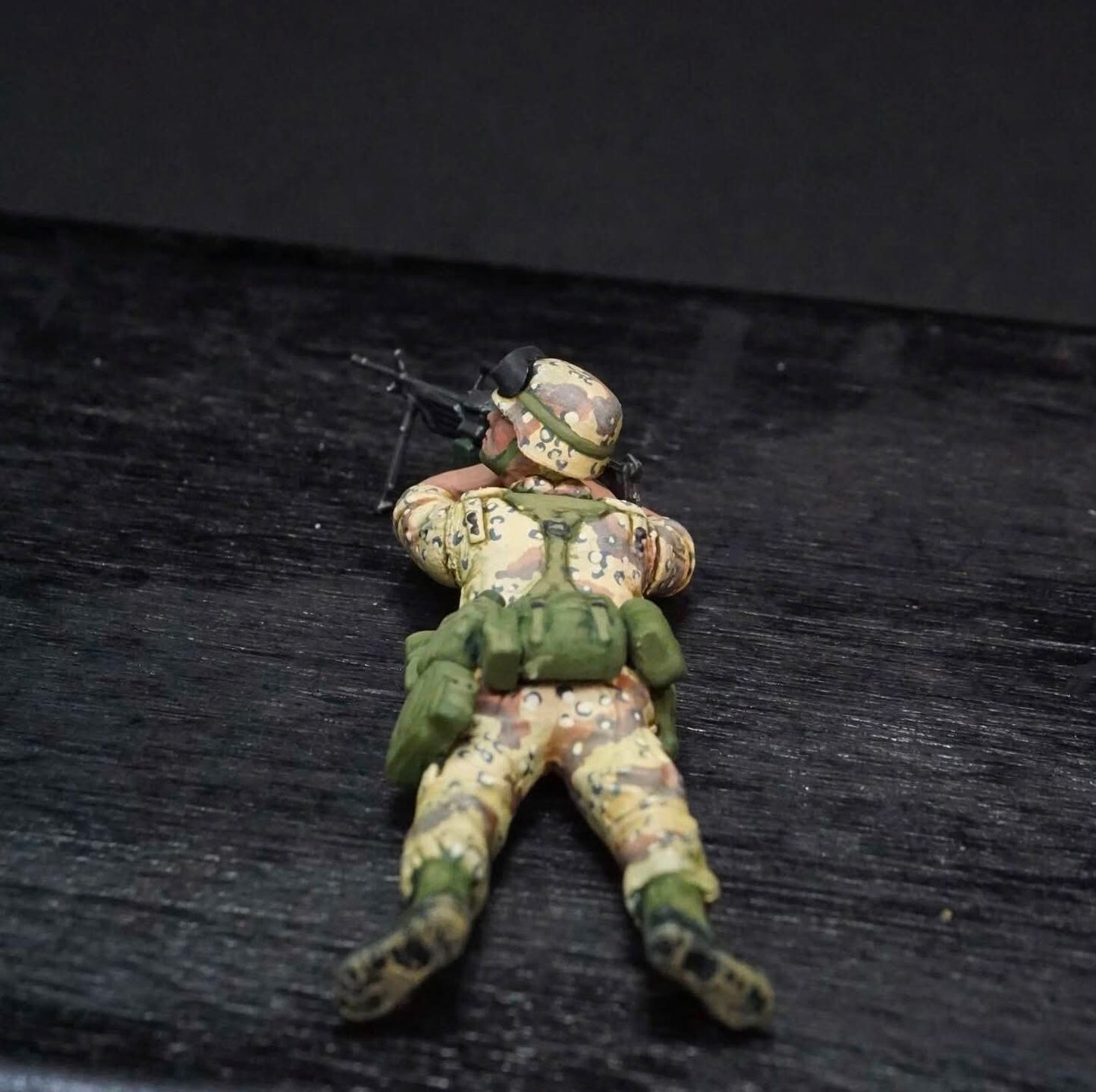 1/35 U.S. 82nd Airborne Figure Set, Hand Painted Modern Military Soldiers, Resin Miniatures for Military Diorama, Scale Model Display