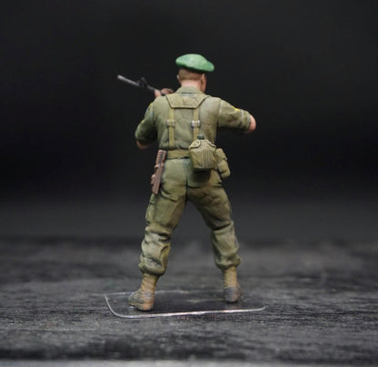 1/35 US Special Forces Green Berets Resin Figures Vietnam War Hand Painted Diorama Set