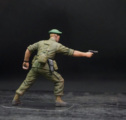 1/35 US Special Forces Green Berets Resin Figures Vietnam War Hand Painted Diorama Set