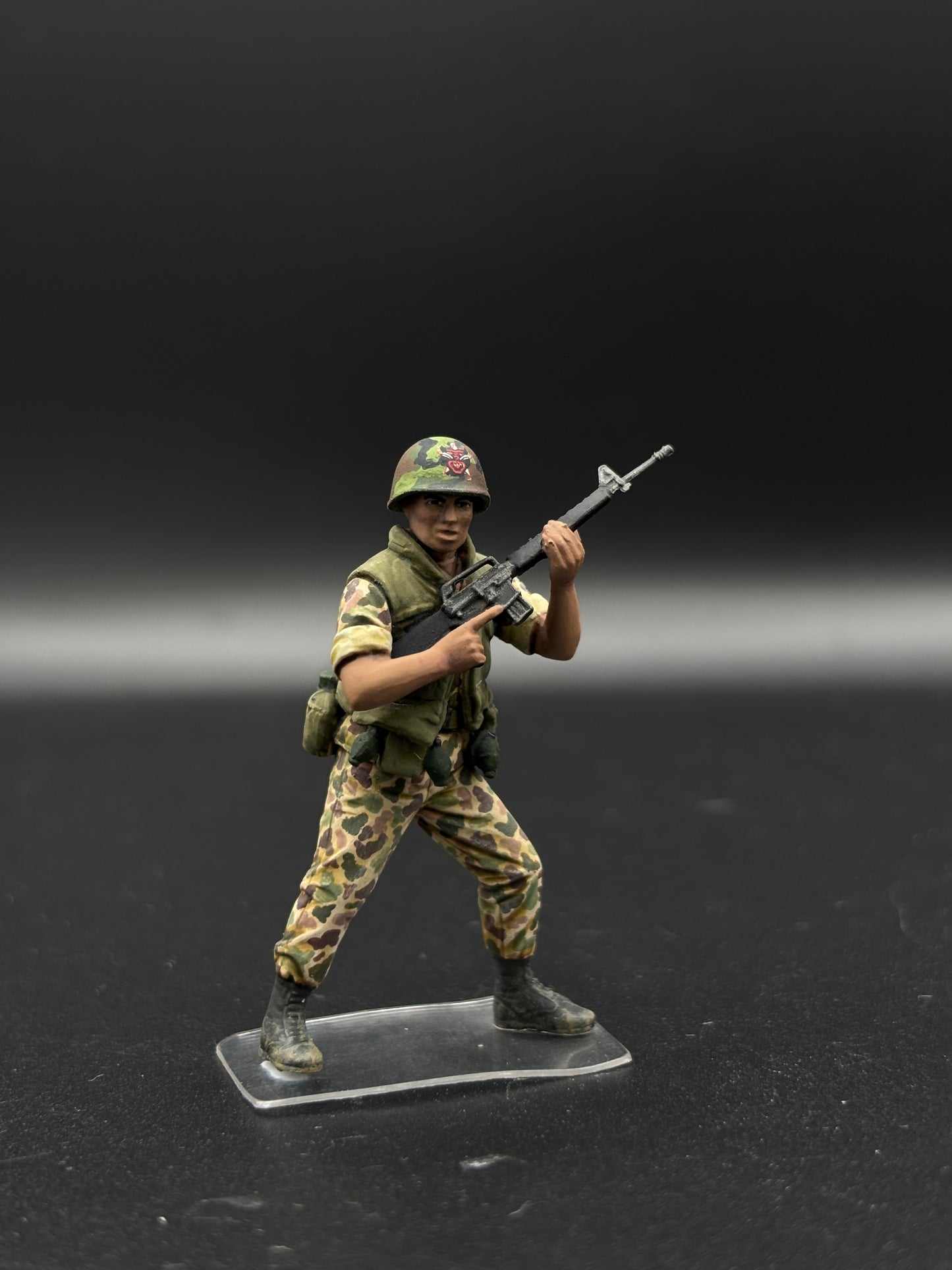 1/35 Vietnam War ARVN Rangers Figure Set, Hand Painted South Vietnamese Soldiers, Saigon 1968 Military Diorama, 4 Figures