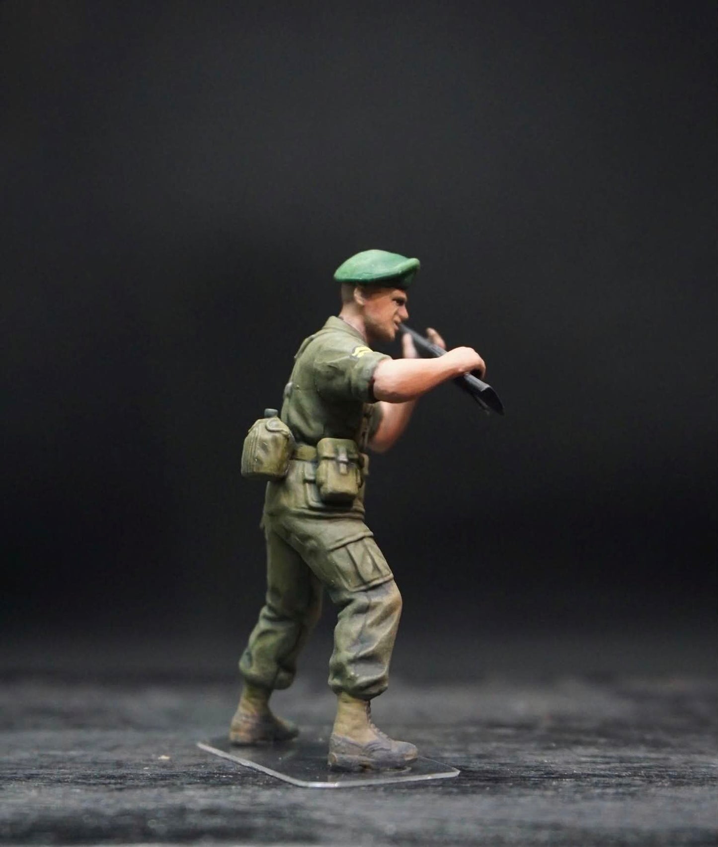 1/35 US Special Forces Green Berets Resin Figures Vietnam War Hand Painted Diorama Set