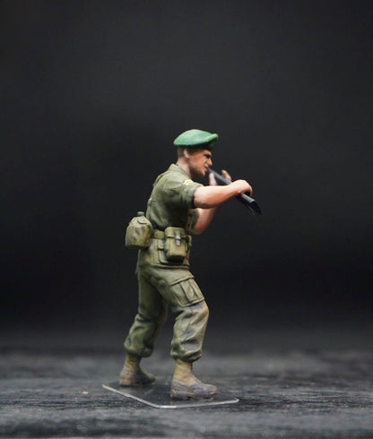 1/35 US Special Forces Green Berets Resin Figures Vietnam War Hand Painted Diorama Set