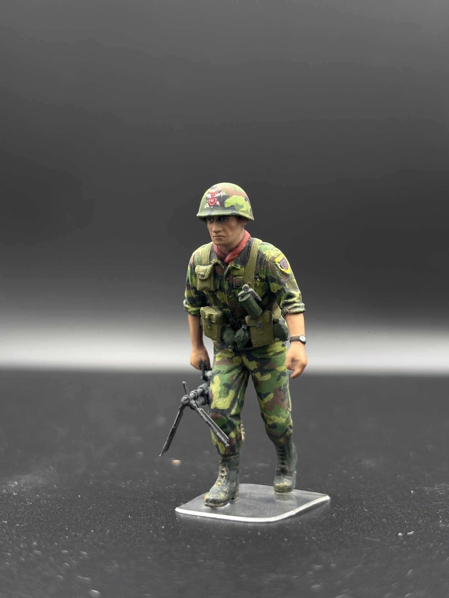 1/35 Vietnam War ARVN Rangers Figure Set, Hand Painted South Vietnamese Soldiers, Saigon 1968 Military Diorama, 4 Figures