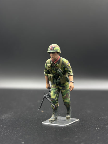 1/35 Vietnam War ARVN Rangers Figure Set, Hand Painted South Vietnamese Soldiers, Saigon 1968 Military Diorama, 4 Figures