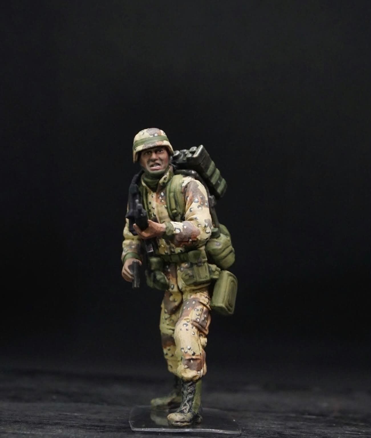 1/35 U.S. 101st Air Assault "Screaming Eagles" Hand Painted Figure Set