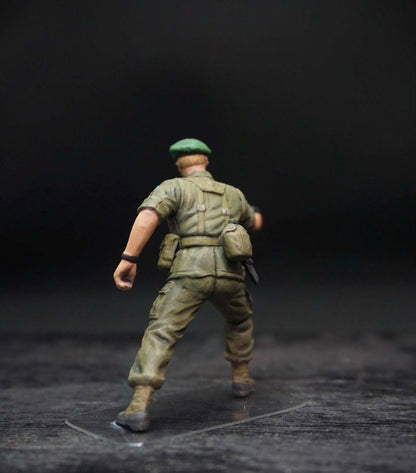 1/35 US Special Forces Green Berets Resin Figures Vietnam War Hand Painted Diorama Set