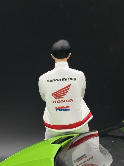 1/18 Scale Racing Driver Figure Motorsport Racer Diecast Supercar Diorama Model