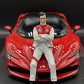 1/18 Scale Racing Driver Figure Motorsport Racer Diecast Supercar Diorama Model