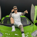 1/18 Streetwear Boy Figure Ver. 11 Urban Diorama for Diecast Cars Collection