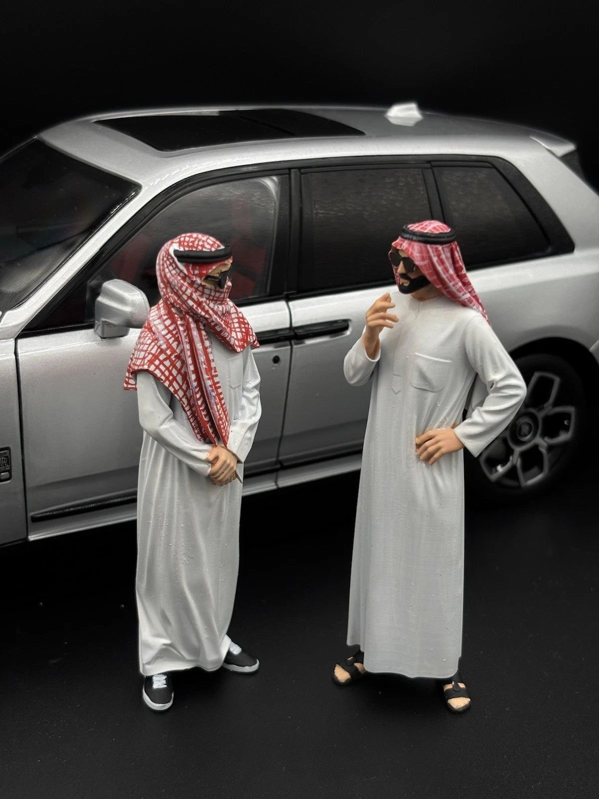 1/18 Dubai Millionaire Ver 2, Arab Figure for Diecast Cars
