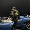 1/18 Sports Car Enthusiast Male Figure Diorama for Diecast Cars