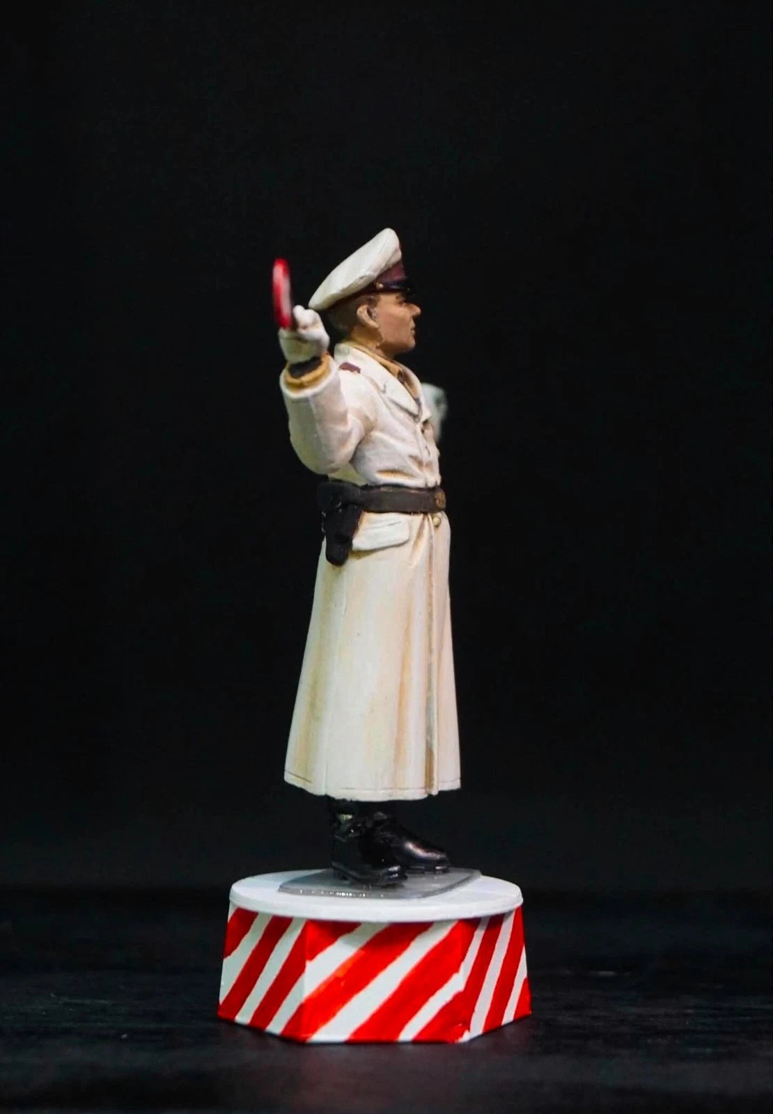 1/35 WWII German Road Police 4 Hand Painted Officer Figures Diorama Set