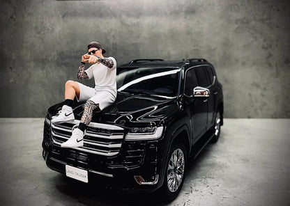 1/18 Streetwear Boy Figure Ver. 11 Urban Diorama for Diecast Cars Collection