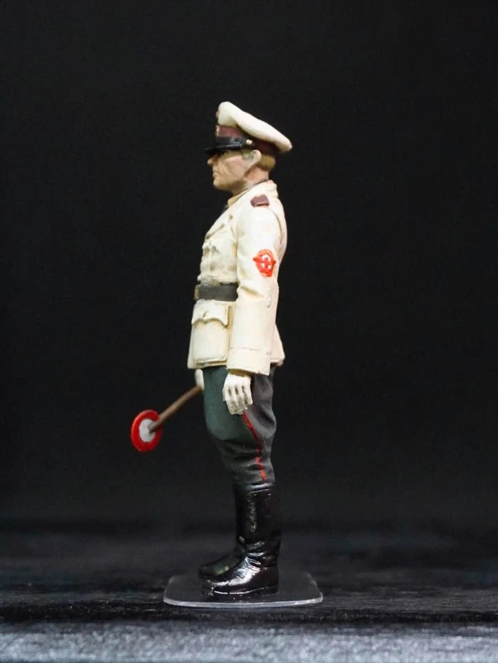 1/35 WWII German Road Police 4 Hand Painted Officer Figures Diorama Set