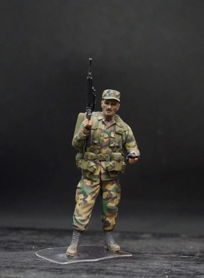 1/35 US Special Forces 4 Hand Painted Miniature Figures Diorama Set