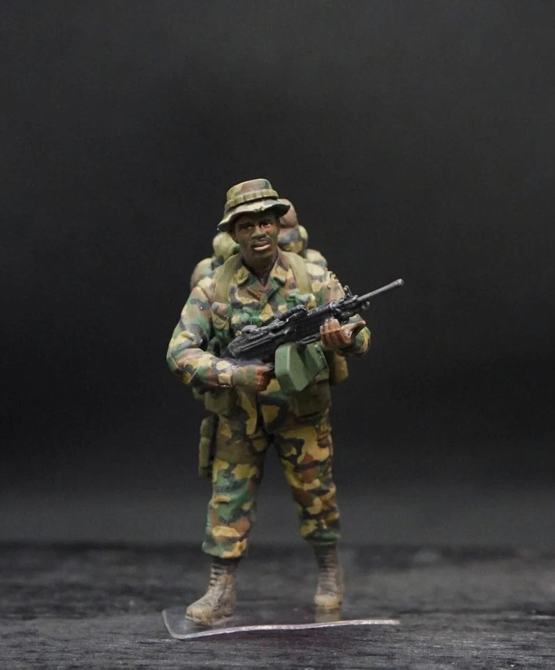 1/35 US Special Forces 4 Hand Painted Miniature Figures Diorama Set