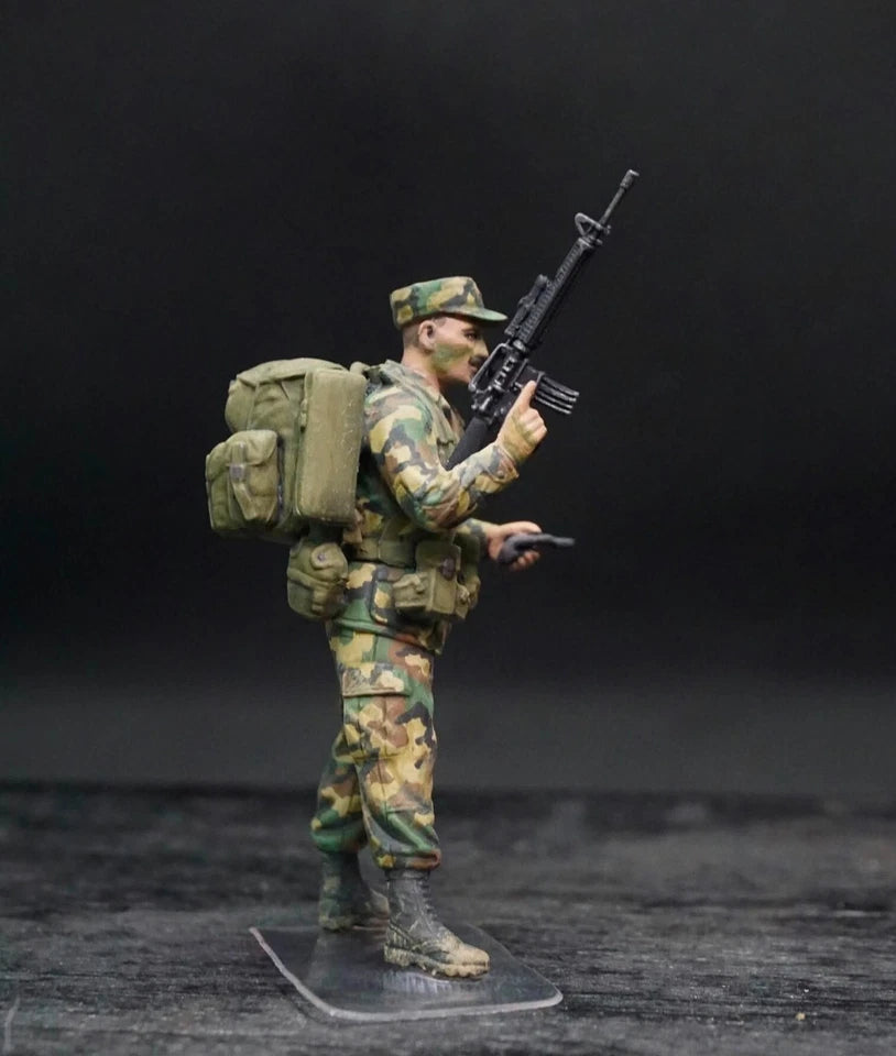 1/35 US Special Forces 4 Hand Painted Miniature Figures Diorama Set
