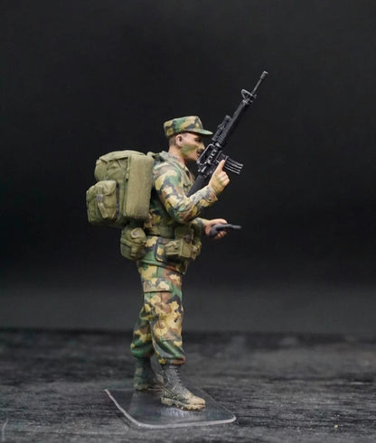 1/35 US Special Forces 4 Hand Painted Miniature Figures Diorama Set