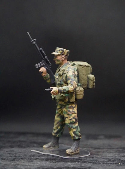 1/35 US Special Forces 4 Hand Painted Miniature Figures Diorama Set