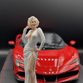 1/18 Scale Marilyn Monroe Figure, Miniature Hollywood Icon Figurine for Car Diorama, Model for Diecast Display