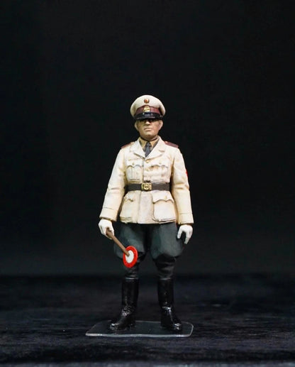 1/35 WWII German Road Police 4 Hand Painted Officer Figures Diorama Set