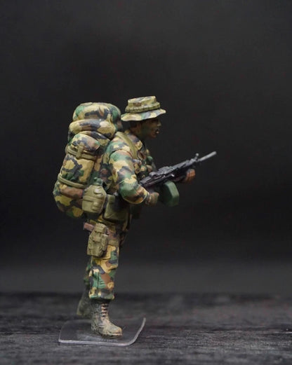 1/35 US Special Forces 4 Hand Painted Miniature Figures Diorama Set
