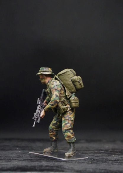 1/35 US Special Forces 4 Hand Painted Miniature Figures Diorama Set