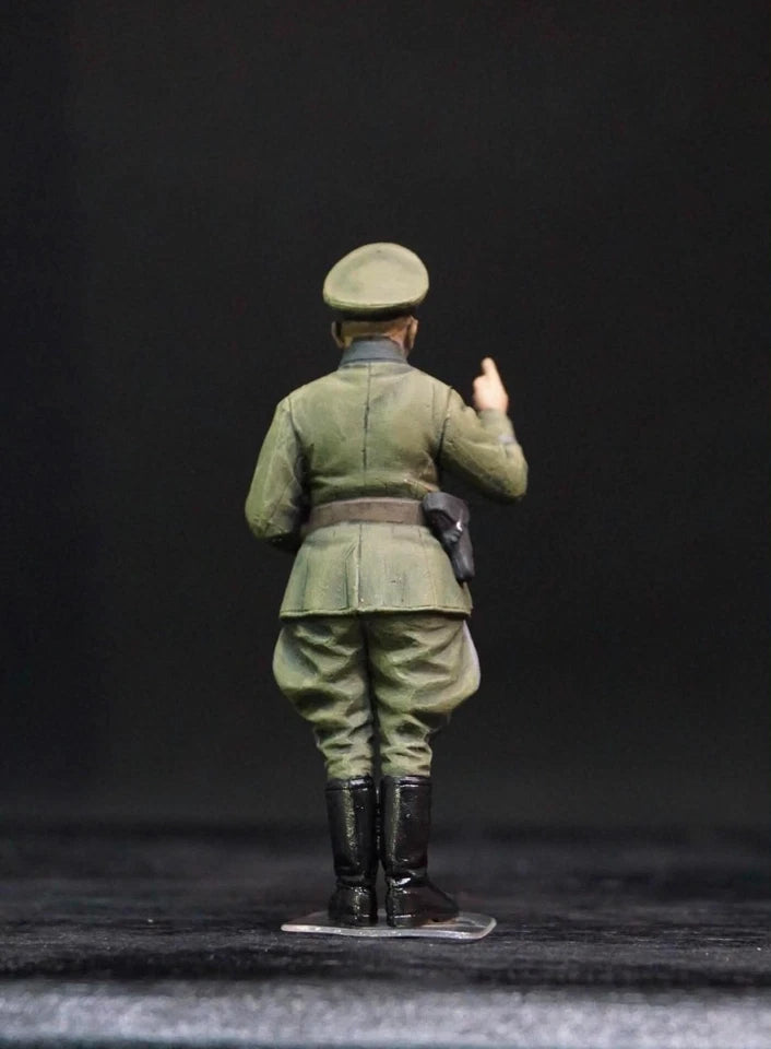 1/35 WWII German Road Police 4 Hand Painted Officer Figures Diorama Set