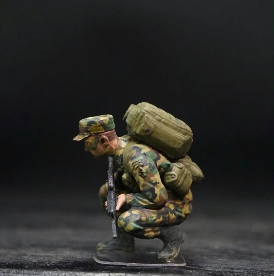 1/35 US Special Forces 4 Hand Painted Miniature Figures Diorama Set