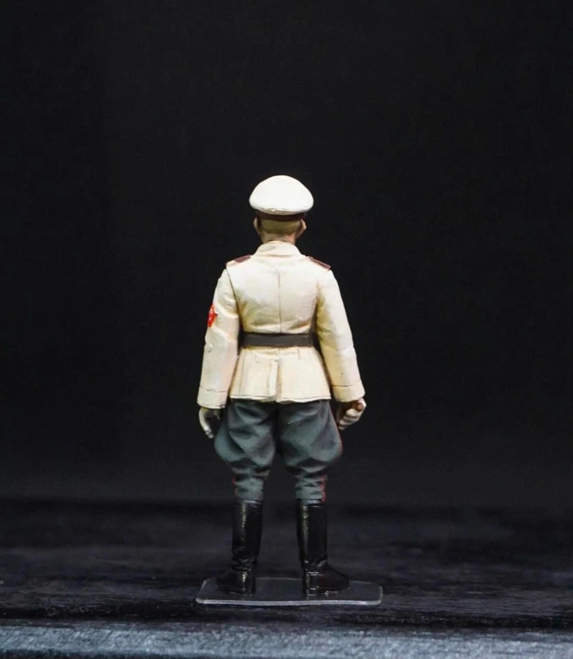 1/35 WWII German Road Police 4 Hand Painted Officer Figures Diorama Set