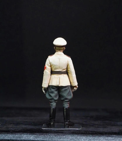 1/35 WWII German Road Police 4 Hand Painted Officer Figures Diorama Set