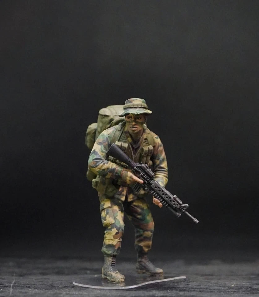 1/35 US Special Forces 4 Hand Painted Miniature Figures Diorama Set