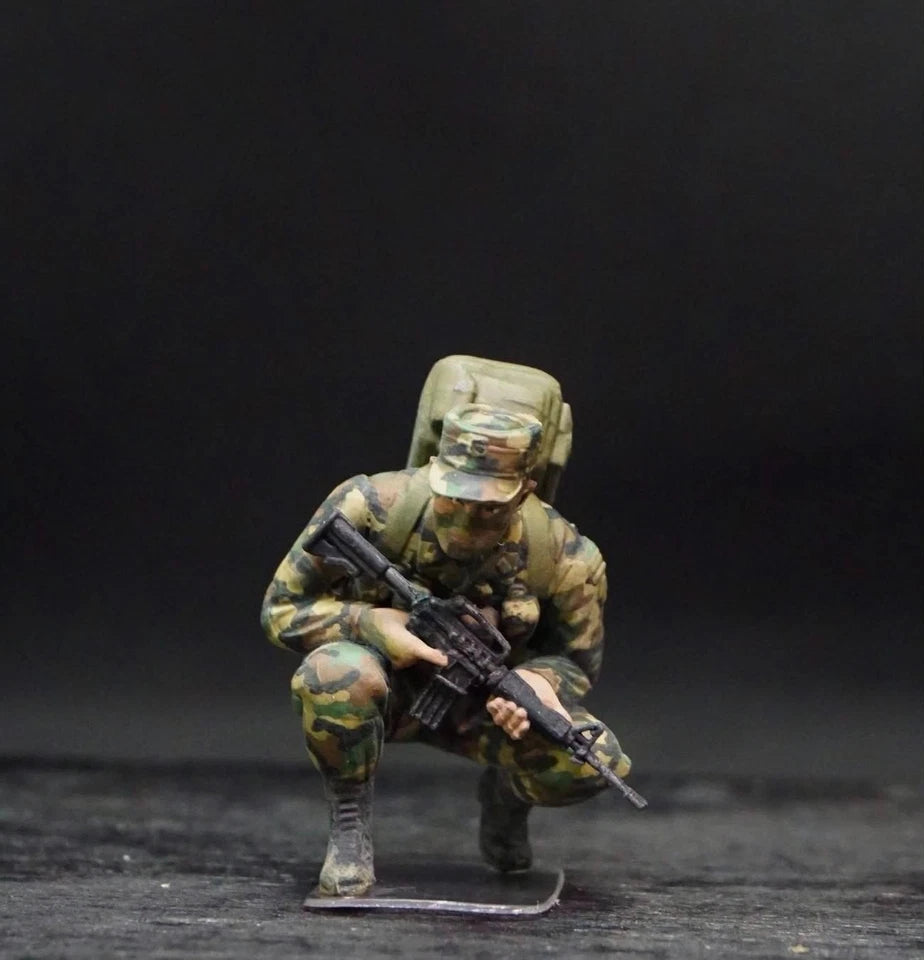 1/35 US Special Forces 4 Hand Painted Miniature Figures Diorama Set