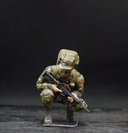 1/35 US Special Forces 4 Hand Painted Miniature Figures Diorama Set